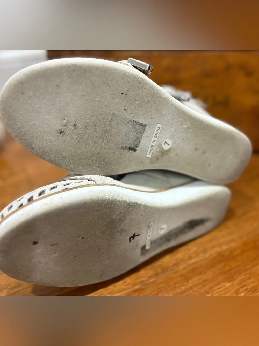 Ibiza Jeffrey Campbell Wedges Stone Color Cutout Mesh Buckled Straps Suede 7